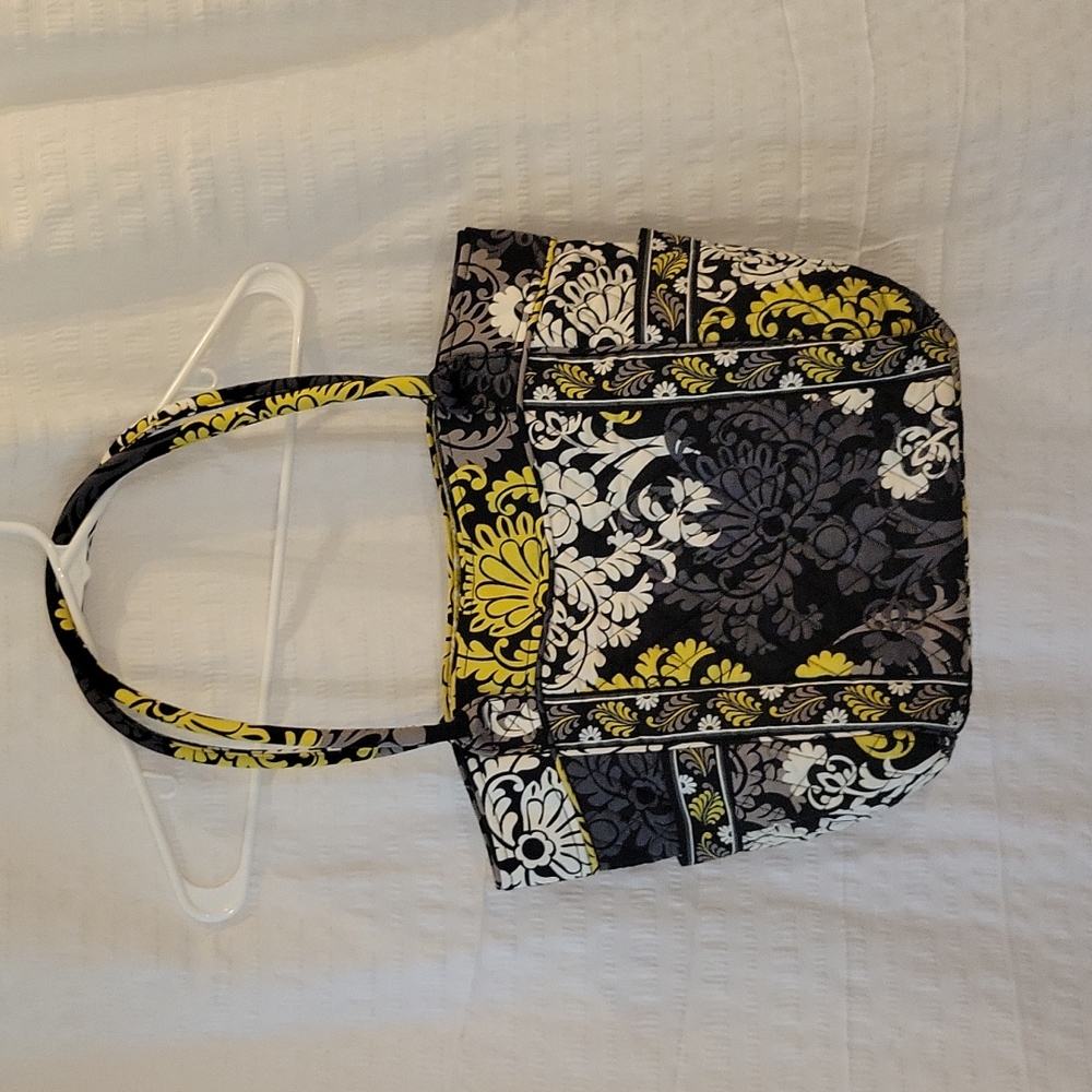 Vera Bradley Baroque Black/Gray/Green Tote Shoulder Bag